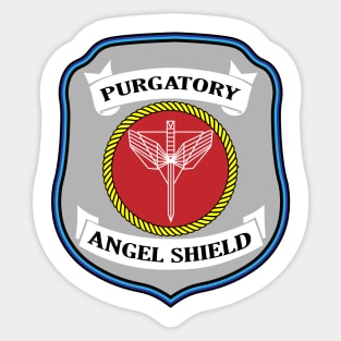 Purgatory Angel Shield Sticker